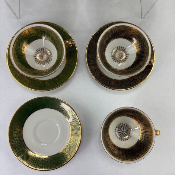 Vintage Winterling Marktleuthen Bavaria Demitasse Cups and Saucers - Picture 4 of 13